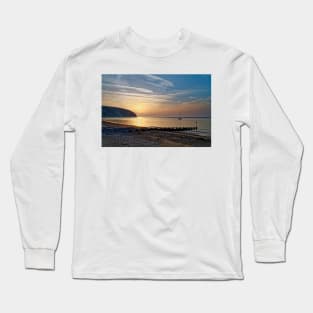 Swanage Bay Sunrise Long Sleeve T-Shirt